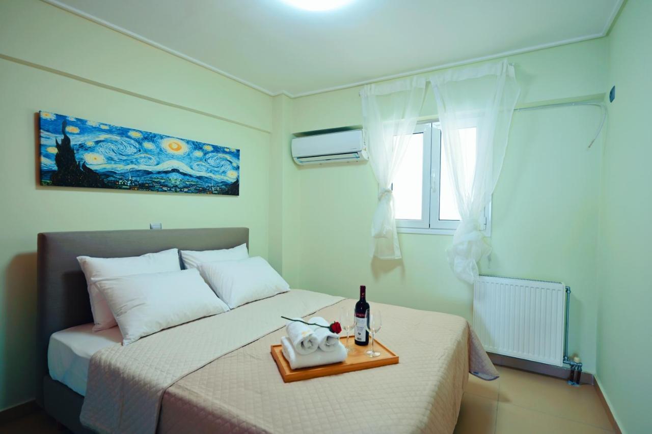 New Times Seafront Hotel Apartments Melissi Melission Bagian luar foto