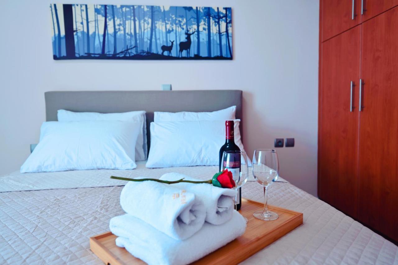 New Times Seafront Hotel Apartments Melissi Melission Bagian luar foto