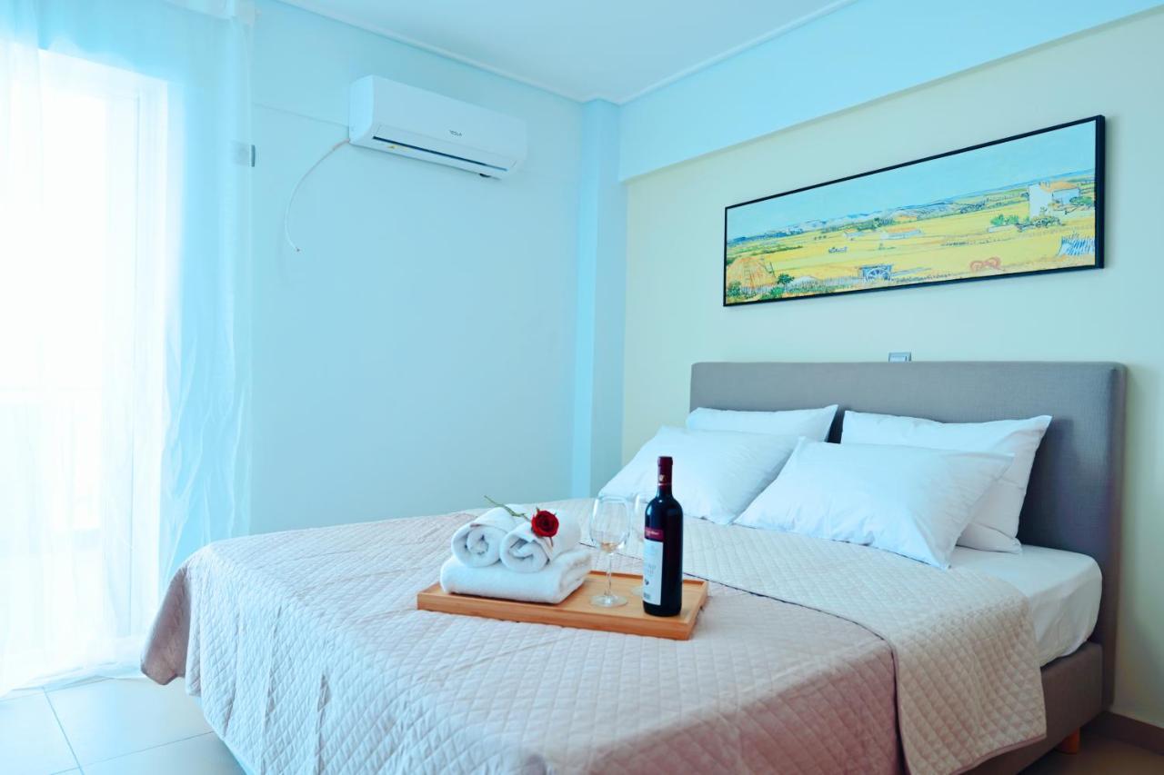 New Times Seafront Hotel Apartments Melissi Melission Bagian luar foto