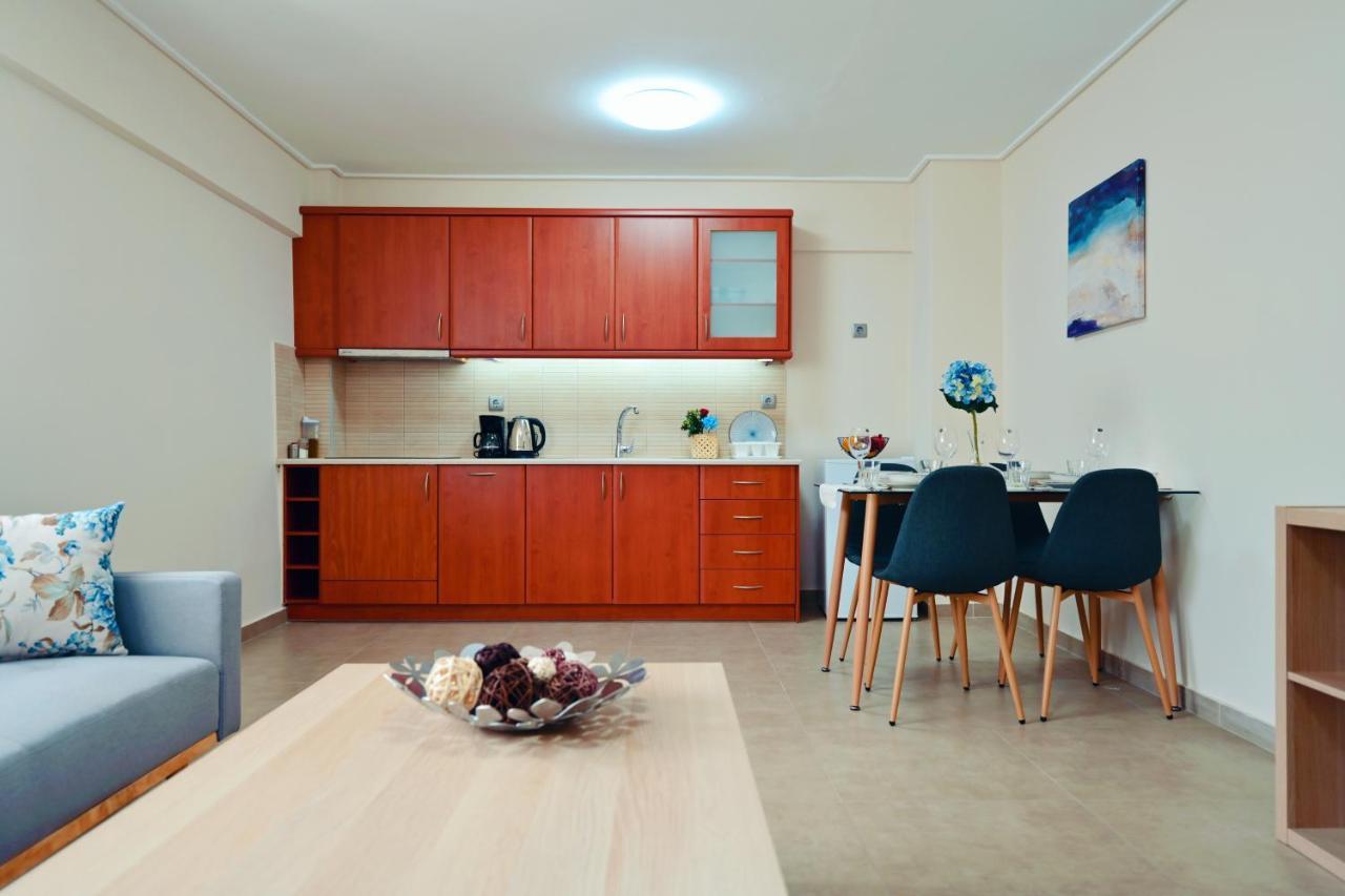 New Times Seafront Hotel Apartments Melissi Melission Bagian luar foto