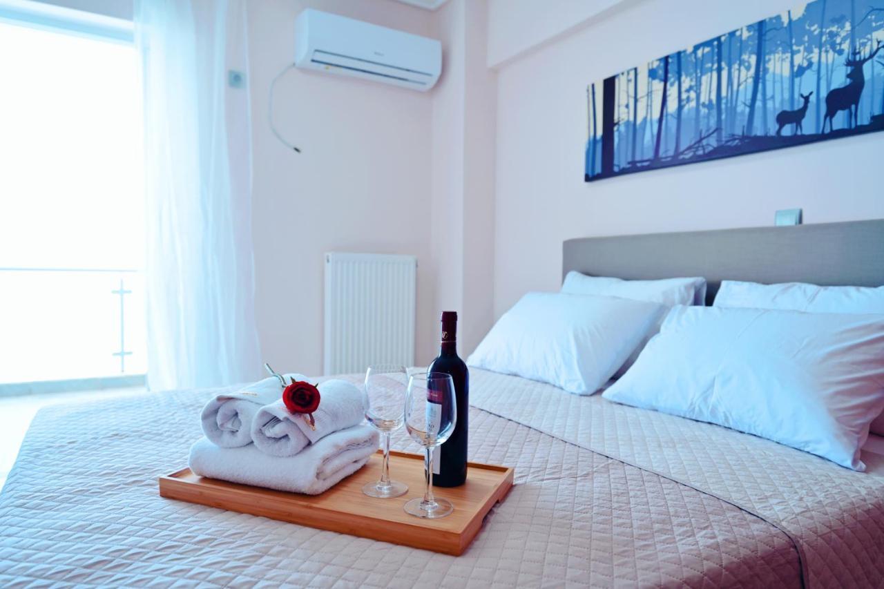 New Times Seafront Hotel Apartments Melissi Melission Bagian luar foto
