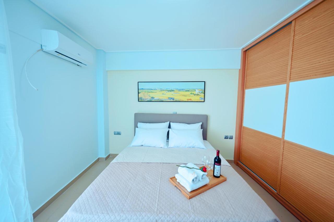 New Times Seafront Hotel Apartments Melissi Melission Bagian luar foto