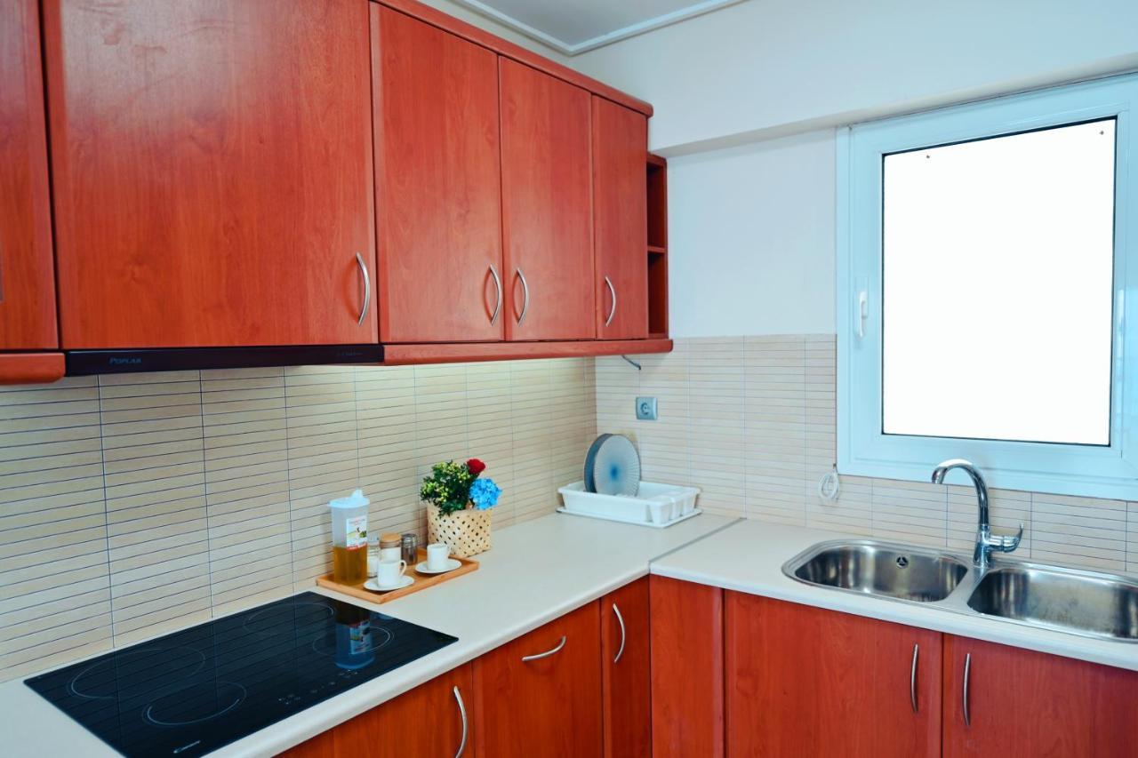 New Times Seafront Hotel Apartments Melissi Melission Bagian luar foto