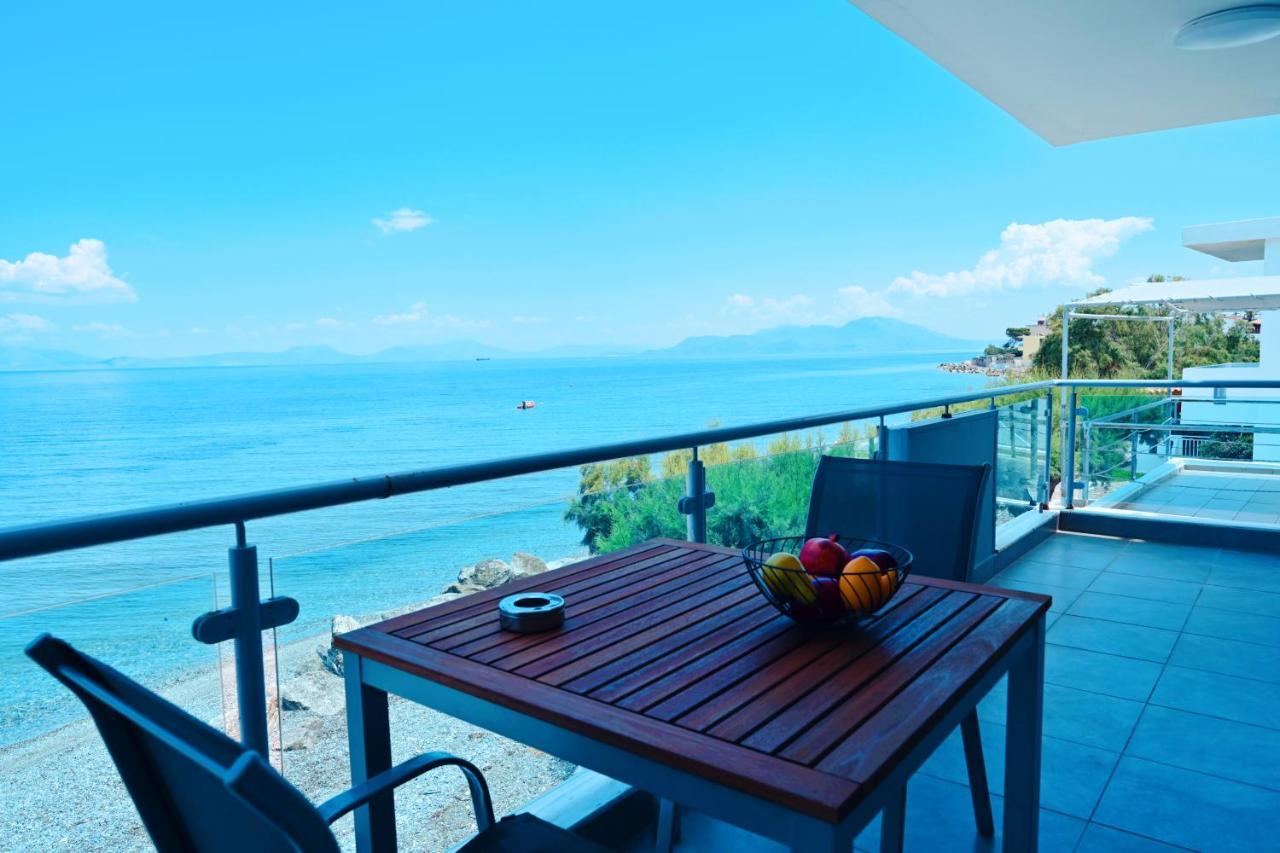New Times Seafront Hotel Apartments Melissi Melission Bagian luar foto